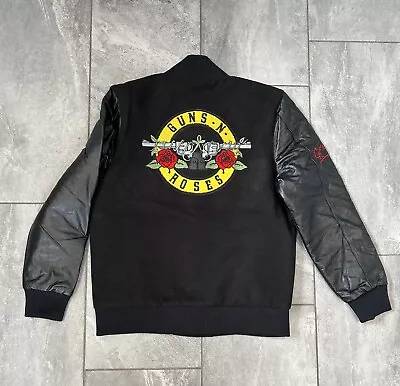 Buy Guns N’ Roses Bomber Jacket Size Medium Never Worn • 25£
