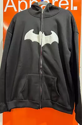 Buy Batman Anime Black Zip Up Hoodie / Jacket, Unisex, Size Large, Brand New, Sf • 16.95£