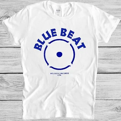 Buy Blue Beat Records T Shirt R&B Ska Music Label Vinyl Vintage Cool Gift Tee M176 • 7.35£