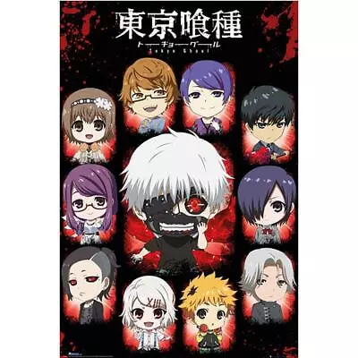Buy Tokyo Ghoul Chibi Characters Poster TA176 • 9.44£