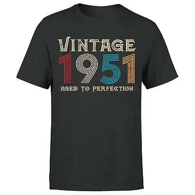 Buy Classic Vintage 1951-1999 Tshirt Unisex - Birthday, Gift, Retro • 9.99£