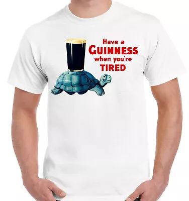 Buy Have A Guinness When You're Tired Men Women Kids T Shirts Short Sleeve Shirt • 7.99£