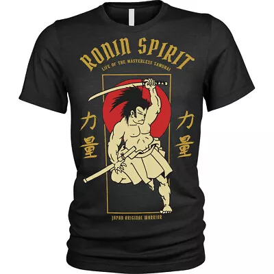 Buy Men's Japanese Ronin T-Shirt | S To Plus Size | Samurai Warrior • 12.95£