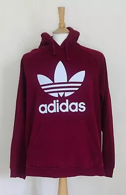 Buy Adidas Originals Trefoil Men's Pullover Hoodie | Red/white Large • 18£