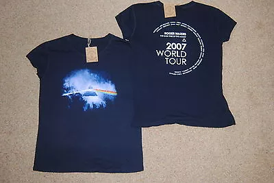 Buy Roger Waters Dark Side Of The Moon 2007 World Tour Ladies Skinny T Shirt Floyd • 9.99£