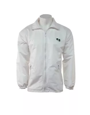 Buy Bowls Mesh Lined Waterproof Hooded Jacket With Logo | Lawn Bowling • 20.95£