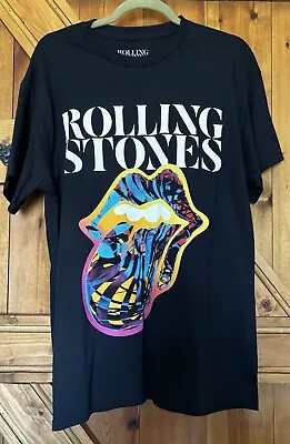 Buy Rare New Rolling Stones Sixty Tour Ltd Edition T Shirt Black Large Cyberdelic • 15£
