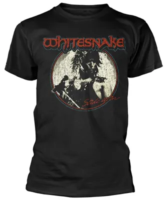 Buy Whitesnake Slide Black T-Shirt OFFICIAL • 16.29£