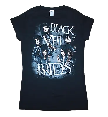 Buy Black Veil Brides - Colour Band Pic - Ladies Slim Fit Size Small T Shirts • 8.99£