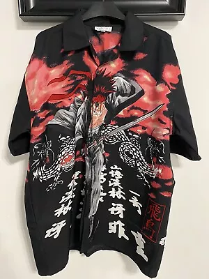 Buy Men’s Size Large NINETY Samurai Warrior Shirt • 9.99£