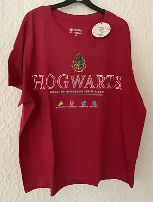 Buy Ladies Women’s  Men’s Unisex Primark Harry Potter Hogwarts Size XL T-Shirt Top • 10.99£