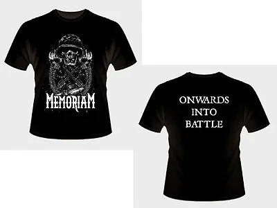 Buy MEMORIAM - Onwards Into Battle - T-Shirt - Größe / Size XL - Neu • 19.02£