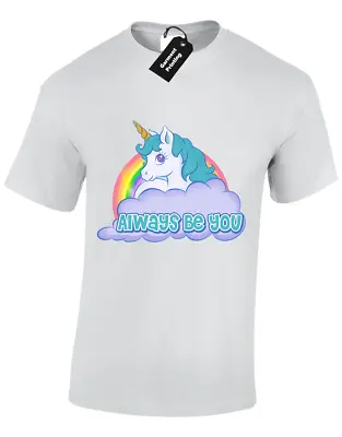 Buy Always Be You Mens T-shirt Funny The Unicorn Rock Design Dwayne Top Cute Gift • 7.99£
