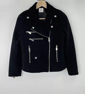 Buy Anine Bing Women’s Black Moto Biker Jacket Size XS • 120.36£