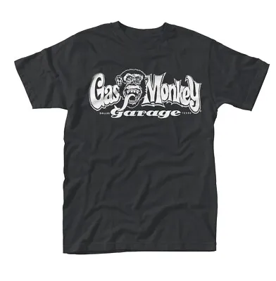 Buy Official Gas Monkey Garage 'OG Logo' T-Shirt -Fast 'n' Loud, Hot Rod, Route 66 • 9.99£
