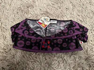 Buy Build A Bear Limited Edition Pokemon GENGAR Jacket Clothing Only BNWT New Rare • 9.99£