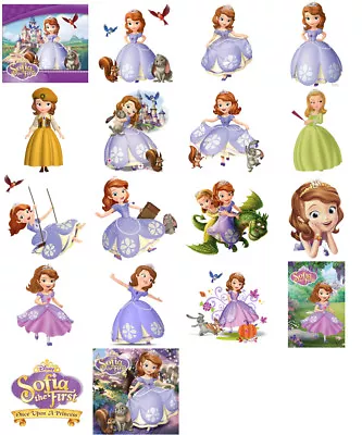 Buy Princess Sofia The First, Iron On T Shirt Transfer. Choose Image And Size • 2.92£