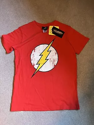 Buy BNWT DC Comics Flash T Shirt Age 11 • 8£