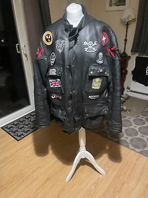 Buy Leather Motorbike Jacket • 70£