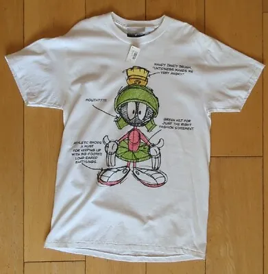 Buy New Vintage Marvin The Martian 1997 T Shirt M White Graphic Looney Tunes USA • 39.99£