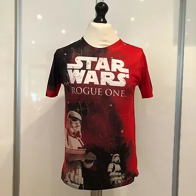 Buy Official Star Wars Rogue One Men's Short Sleeve SS Printed T-Shirt - Medium / M • 9.50£