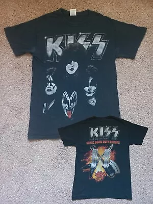 Buy Vintage Kiss 2010 Sonic Boom Tour T-Shirt - Size S - Rock - Guns N Roses ACDC • 9.99£