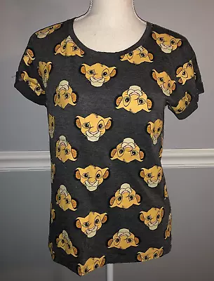 Buy Disney T Shirt Womens Size M Lion King Simba Graphic Movie Souvenir Novelty • 13.22£