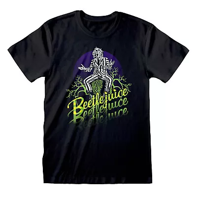 Buy Official Licensed Beetlejuice Movie Black T Shirt Unisex Made In The UK • 16.99£