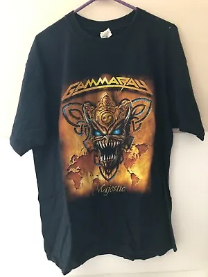 Buy 2005-2006 Gamma Ray Majestic World Tour Concert Shirt Sz Xl • 115.66£