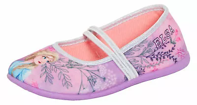 Buy Girls Disney Frozen 2 Slippers Ballet Pumps Slip On Kids Elsa Anna House Shoes • 12.95£