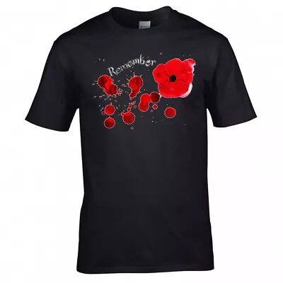 Buy The Poppy Remembrance Day British UK Men Women Unisex T Shirt T-shirt 2183 • 7.95£
