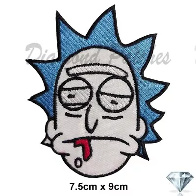 Buy Rick And Morty  Embroidery Patch Iron Sew On Movie Fashion Badge Cartoon • 2.49£