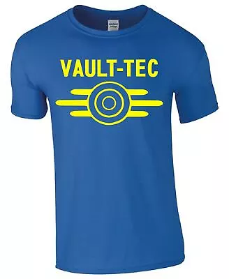 Buy Vault Tec Fallout Inspired  Unisex Kids/adults Top T-shirt • 13.99£