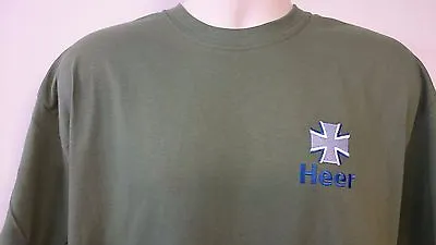 Buy Deutsches Heer German Army T-shirt • 11.45£