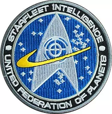 Buy Star Trek Starfleet Intelligence United Federation Of Planets Embroidered Patch • 5.99£