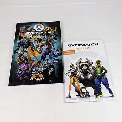 Buy 2 Overwatch Books Anthology Volume 1 & OW World Guide Blizzard Merch Prop OW2 • 16.90£