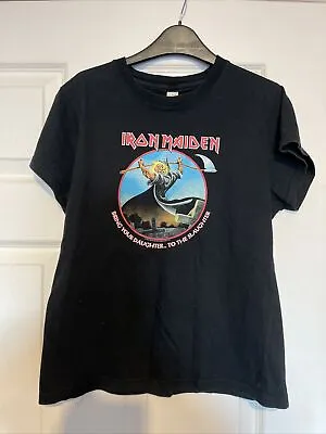 Buy Vintage Iron Maiden Tshirt Anvil NY 38” • 10£
