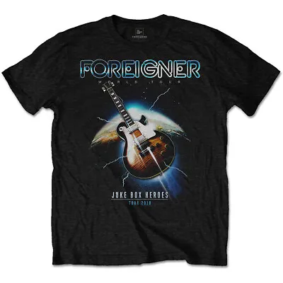 Buy Foreigner Jukebox Heroes Official Tee T-Shirt Mens • 15.99£