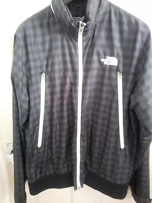 Buy North Face Man's Black Checked Jacket 40  Ch Used VGC No Damage But Needs A Wash • 14£