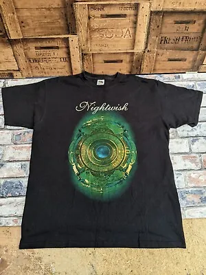Buy Nightwish Decades Europe 2018 Tour Black T Shirt Large - Fruit Of The Loom • 24.95£