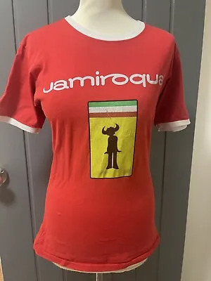 Buy Jamiroquai Tour T Shirt Size Small 36” Chest Summer Festivals Glastonbury #A1 • 38£
