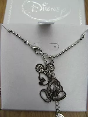 Buy Mickey Mouse Silhouette Necklace In Presentation Box  • 13.99£