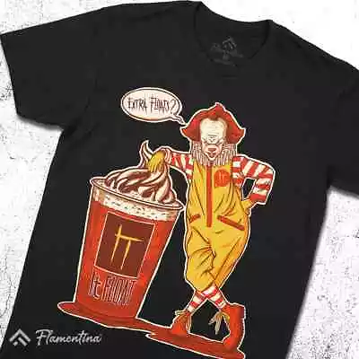 Buy More Floats It T-Shirt Horror Pennywise Clown We All Float Down Here P977 • 11.99£