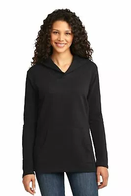 Buy Anvil 72500L Ladies French Terry Pullover Hooded Sweatshirt Black Large  • 14.99£