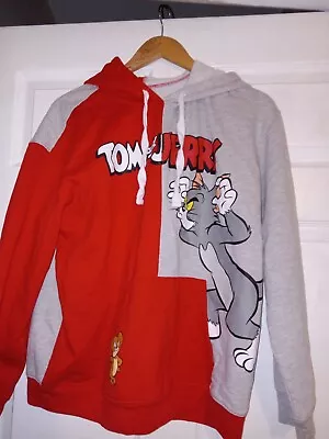 Buy Tom And Jerry Hooded Sweatshirt Womens XL 15-17 Hoodie • 18.35£