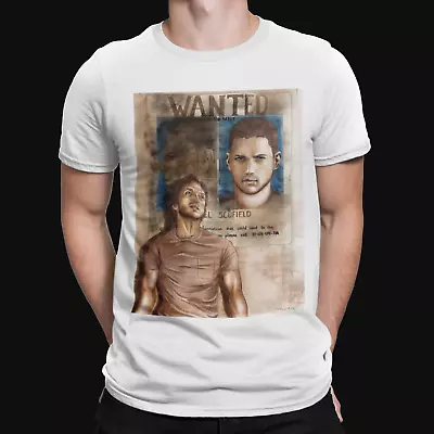 Buy Prison Break Wanted T-Shirt - TV - Film - American - Drama - Retro • 9.59£