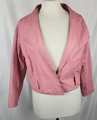 Buy Vintage Leather Attic Pink Leather Jacket Size Medium • 25£