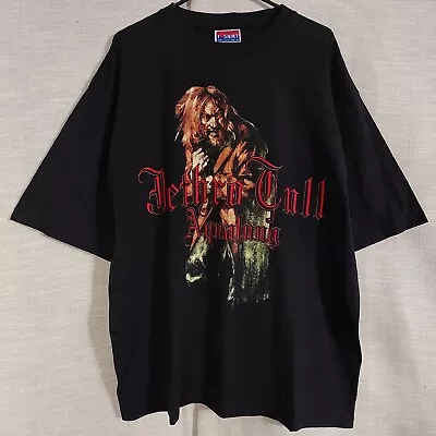 Buy RARE Vintage JETHRO TULL Aqualung 2005 Australia Tour Band Music Shirt - Size XL • 40.59£