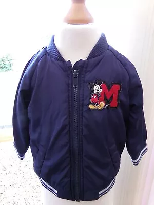 Buy MICKEY MOUSE Design Boys Jacket - 6-9 Months • 1.99£