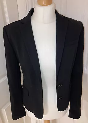 Buy GAP Women’s Black Blazer UK 4 XXS Smart Fitted Jacket Work Business Going Out • 9.80£